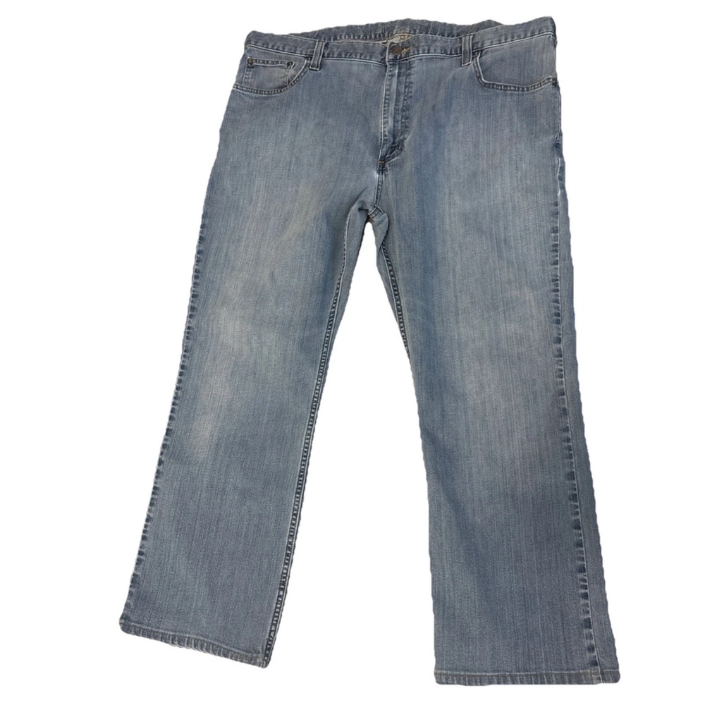 Carhartt Jeans Men’s Size 40 Relaxed Fit Straight Leg Rugged Flex Blue Denim